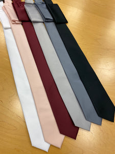 Stacy Adams Wedding tie sets, available in 39 colors and regular and extra long lengths