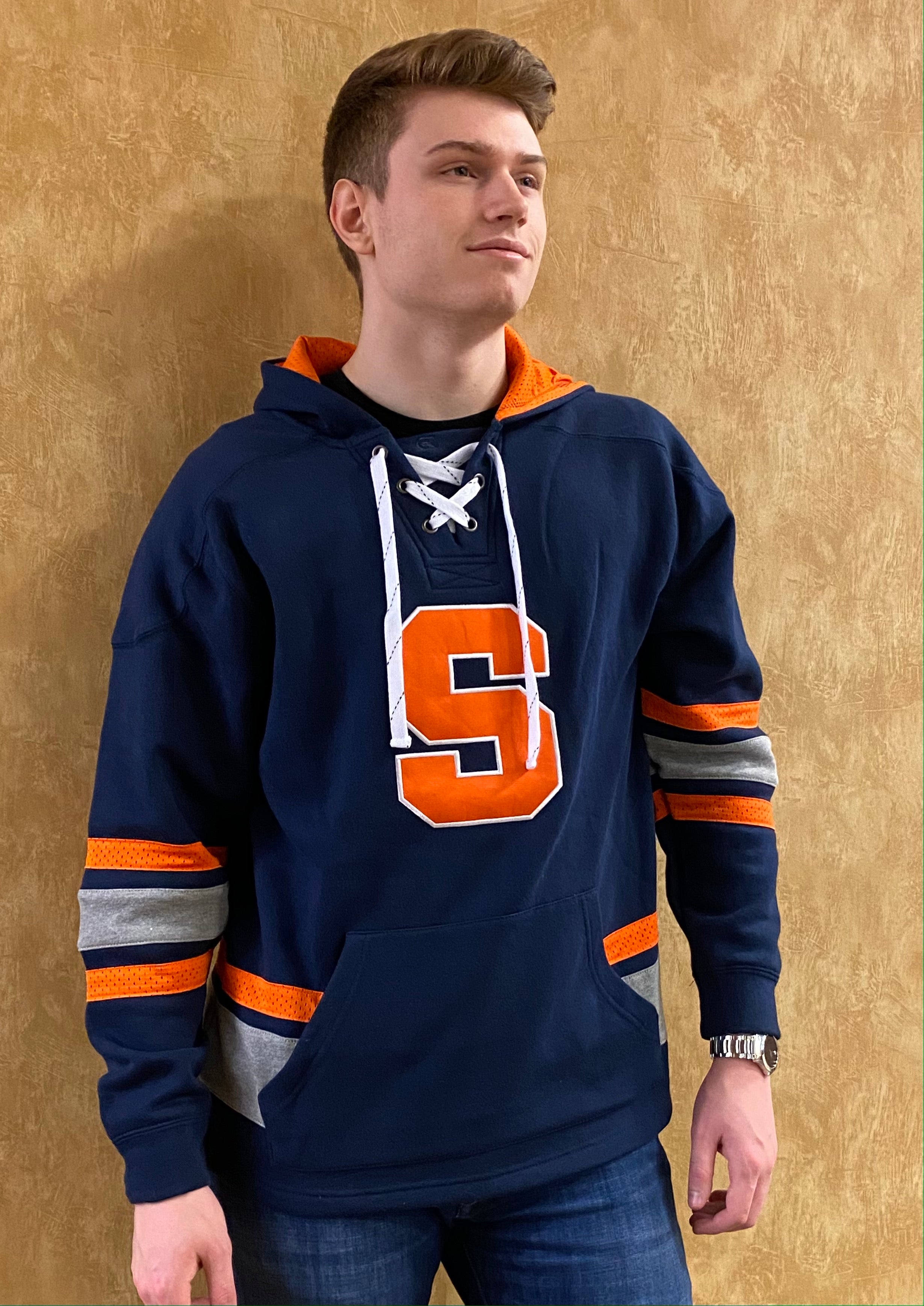 Big Men's SU® Fleece Hockey Style Sweatshirt