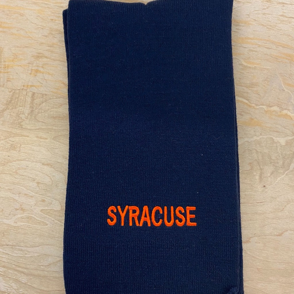 Syracuse "Proud" Team Knit Scarf
